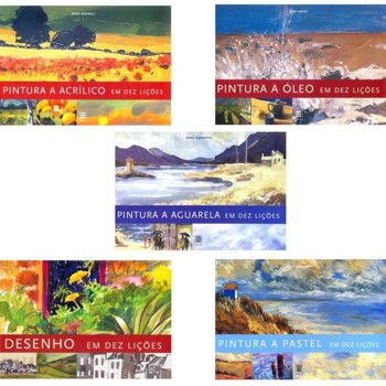 Kit de Livros para Pintura em 10 Lições