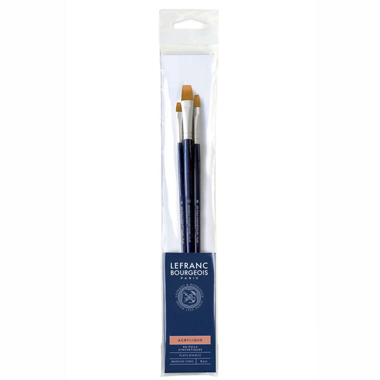 Kit de Pincéis Lefranc & Bourgeois 3 Unidades 300236