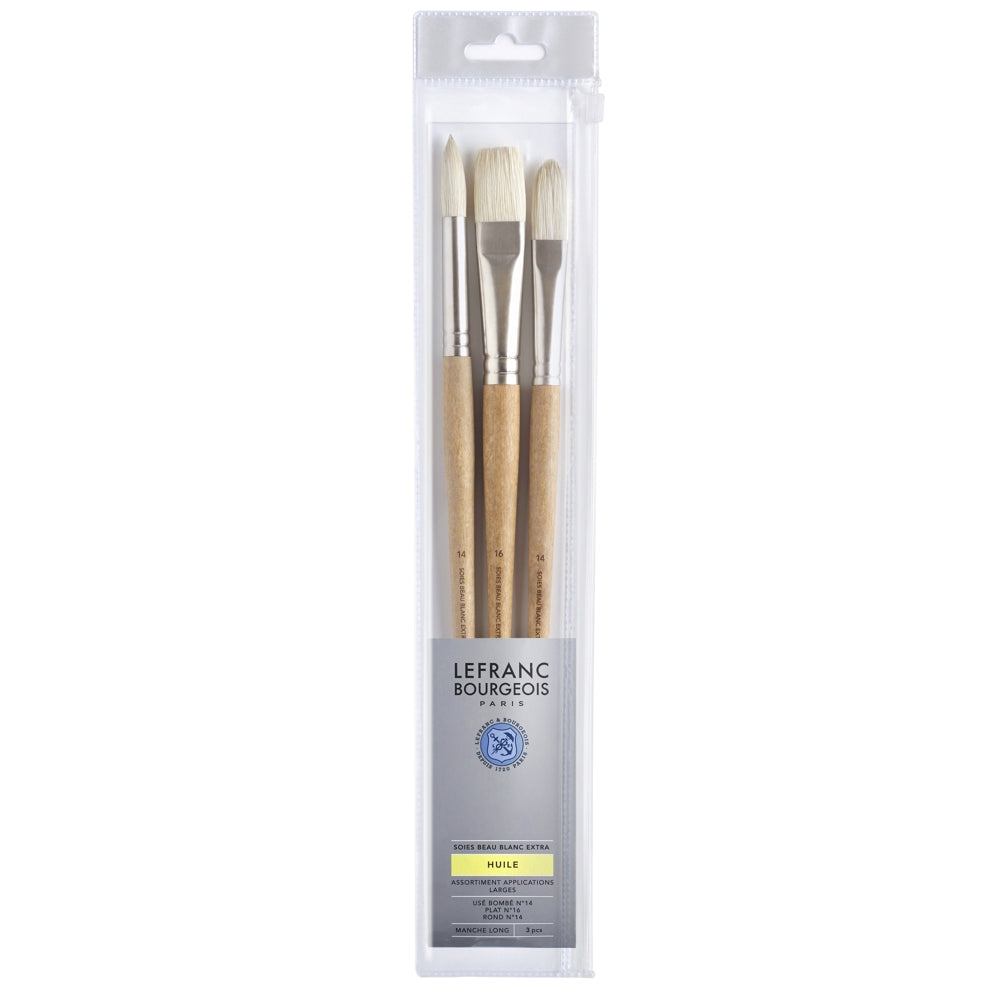 Kit de Pincéis Lefranc & Bourgeois 3 Unidades 405171