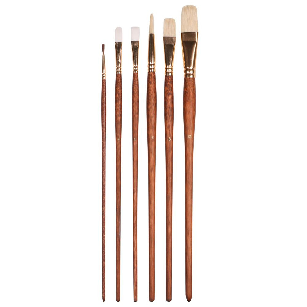 Set de Pincel para Pintura Artística Sinoart SFB0273 04 Unidades