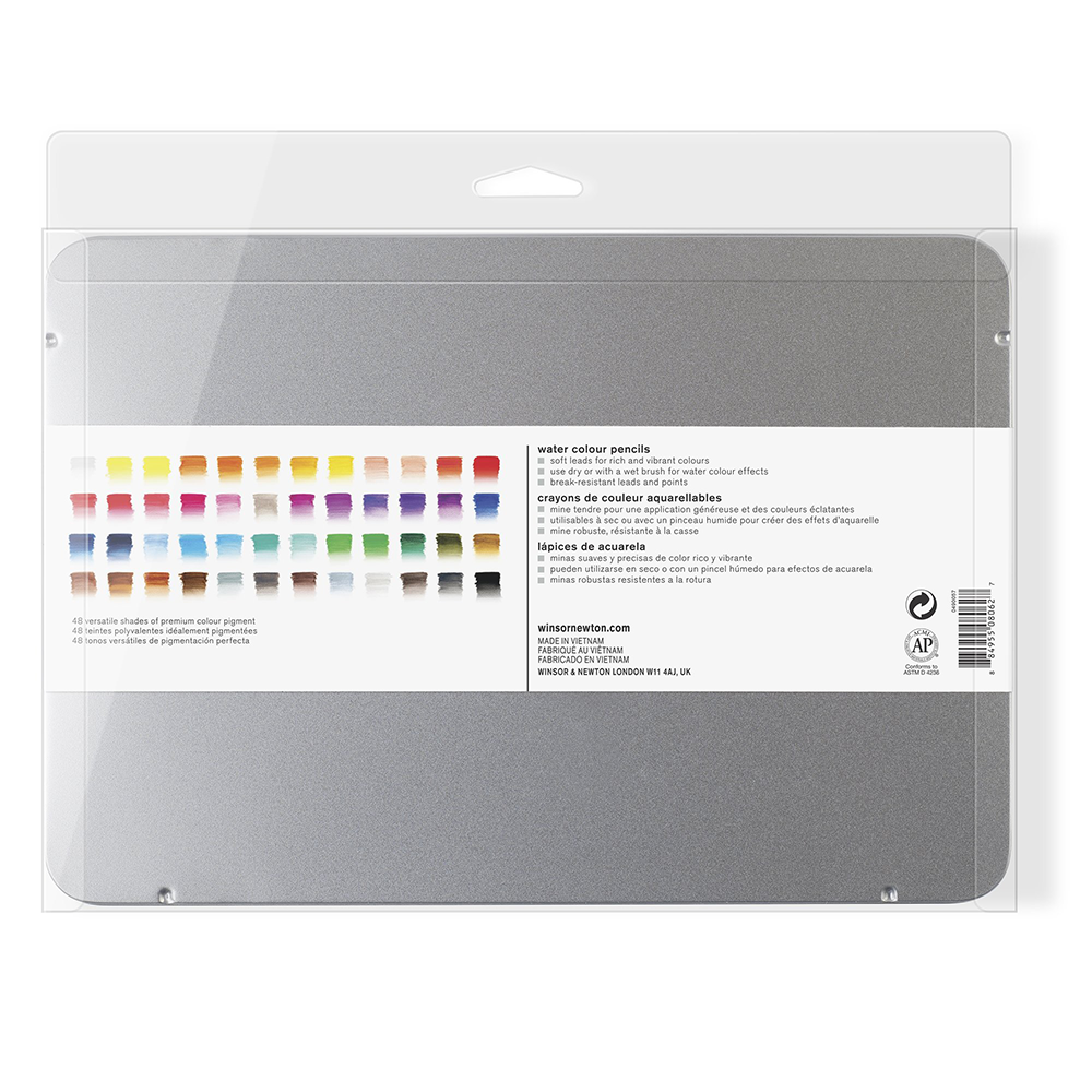 Estojo Lápis Aquarelável Winsor & Newton 48 Cores