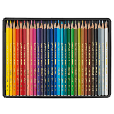Lápis Aquarelado Caran D'Ache Prismalo 30 Cores