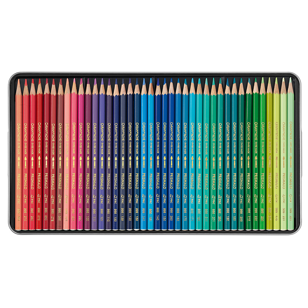 Lápis Aquarelado Caran D'Ache Prismalo 80 Cores