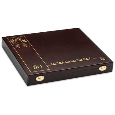 Lápis Aquarelável Supracolor Caran D'Ache 80 Cores Madeira