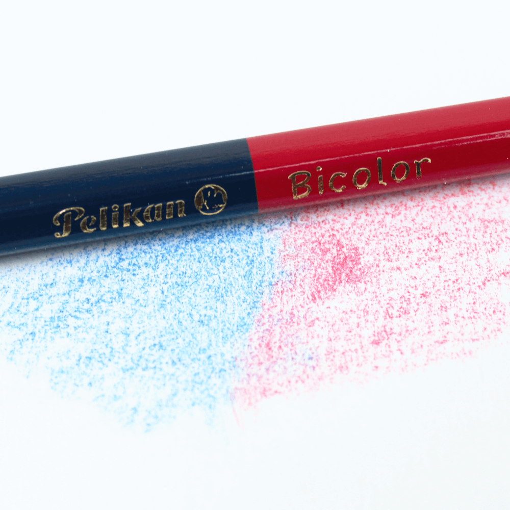 Lápis de Cor Ponta Dupla Pelikan Bicolor