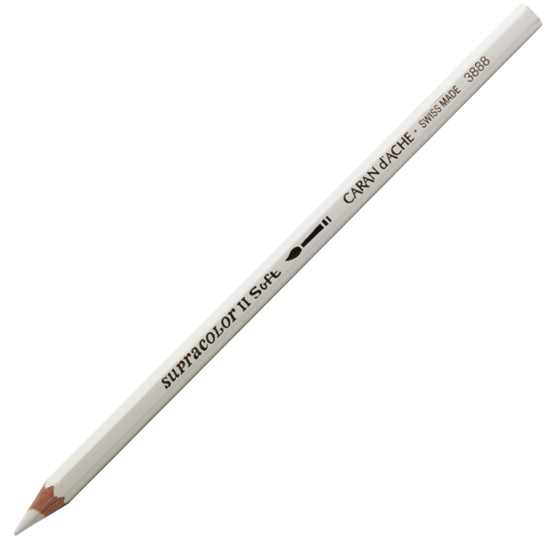Lápis Aquarelado Caran D'Ache Supracolor 001 White