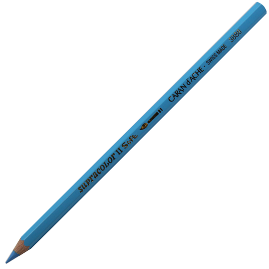 Lápis Aquarelado Caran D'Ache Supracolor 161 Light Blue