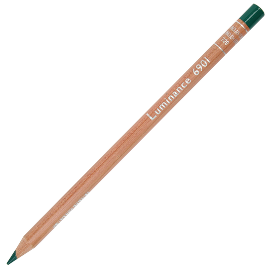 Lápis de Cor Caran d'Ache Luminance 729 Dark English Green
