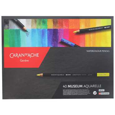 Lápis Aquarela Caran d'Ache Museum 40 Cores