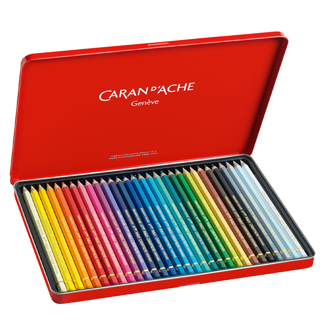 Lápis de Cor Caran d'Ache Pablo 30 Cores