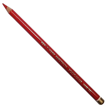 Lápis de Cor Koh-I-Noor Polycolor 3800 Tom Vermelho