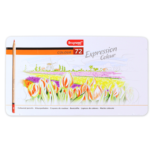 Lápis de Cor Bruynzeel Expression 72 Cores
