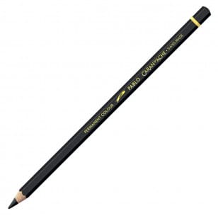 Lápis de Cor Caran d'Ache Pablo Tom Preto