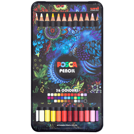 Lápis de Cor Posca 36 Cores