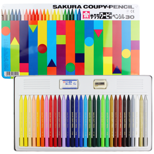 Lápis Integral Coupy Sakura 30 Cores