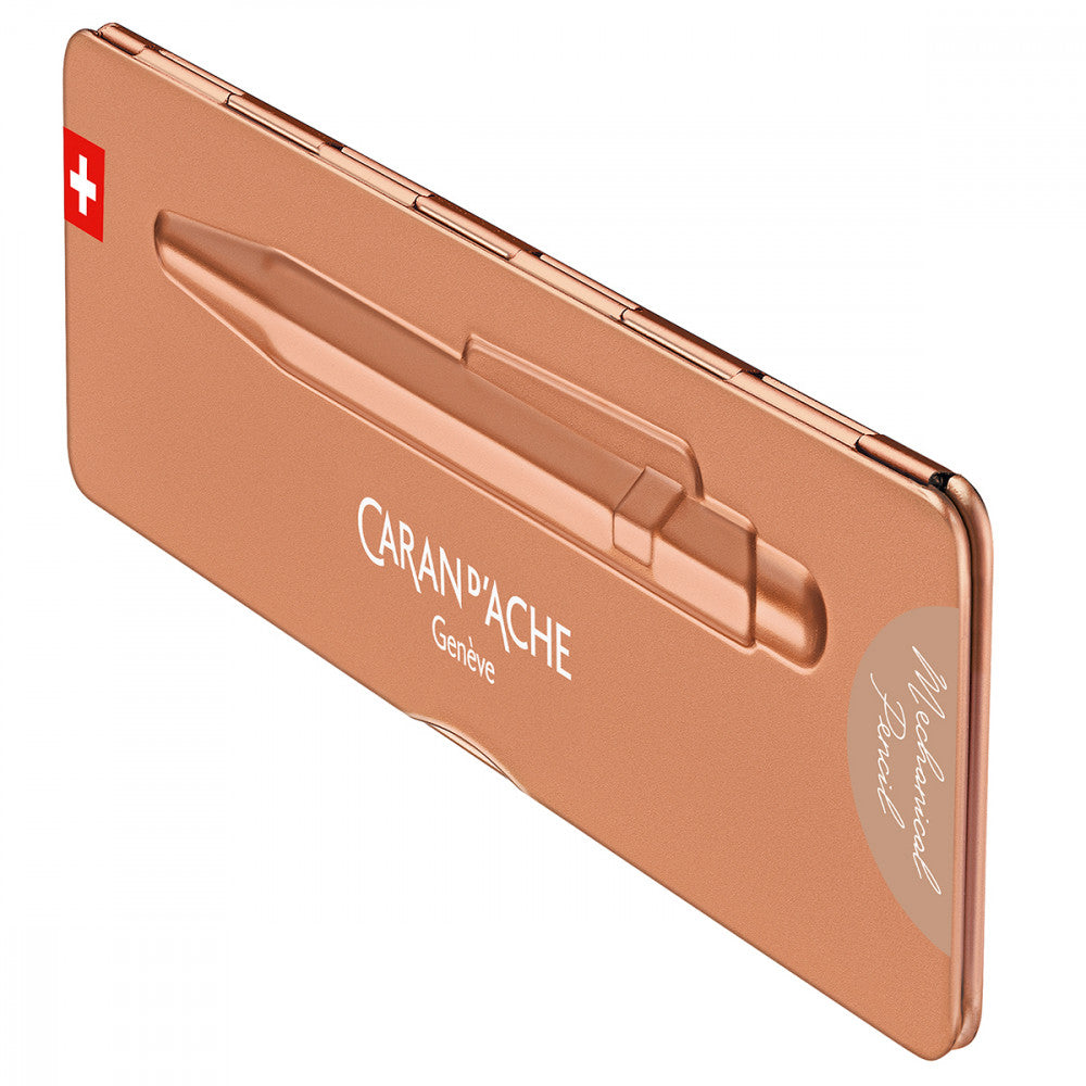 Lapiseira Caran D’Ache Luxo 0.7mm Brut Rosé