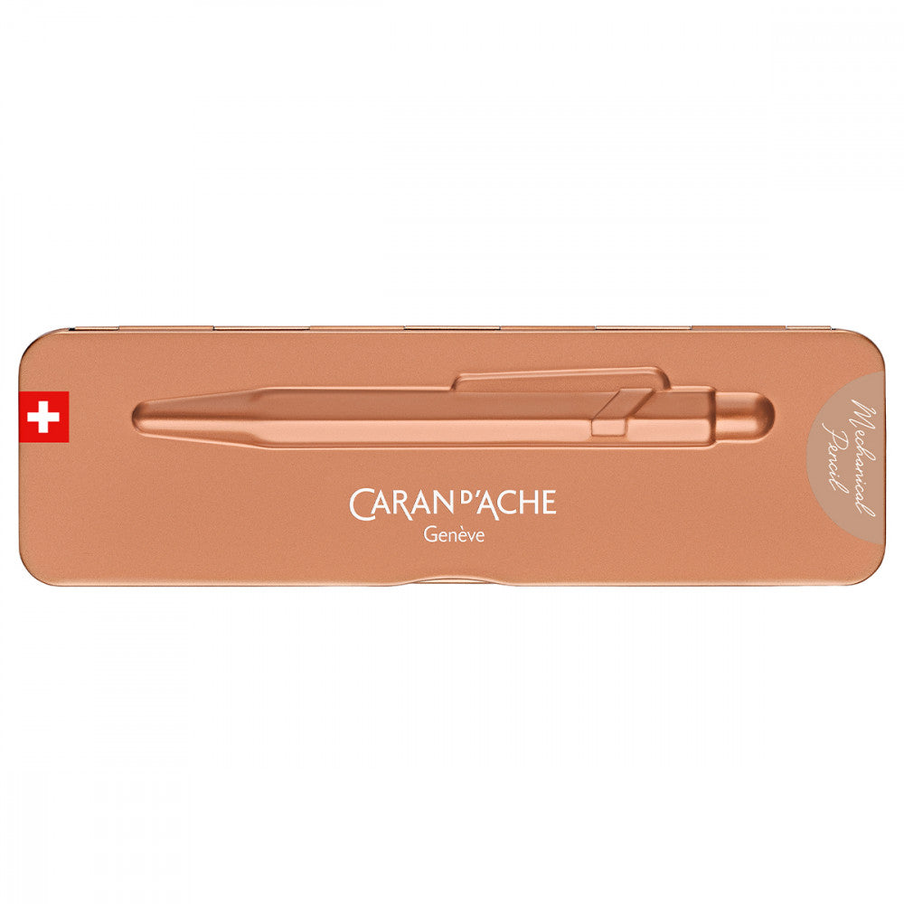 Lapiseira Caran D’Ache Luxo 0.7mm Brut Rosé