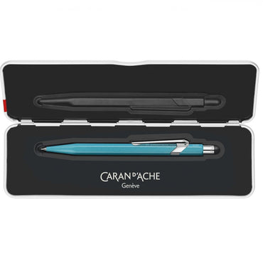 Lapiseira Caran D'Ache 0.7mm Colormat-X Turquoise Edição Especial
