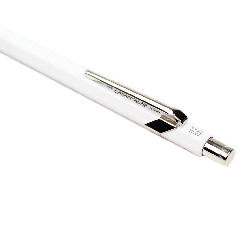 Lapiseira 0.7mm Caran D’Ache Branca