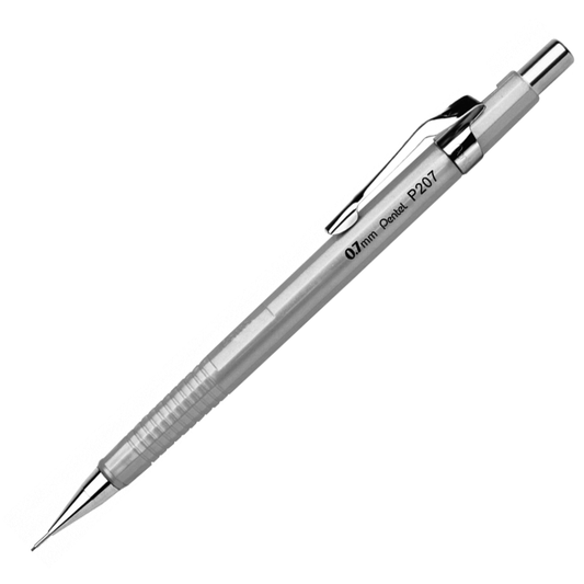 Lapiseira Pentel Sharp 0.7 mm P207-Z Prata