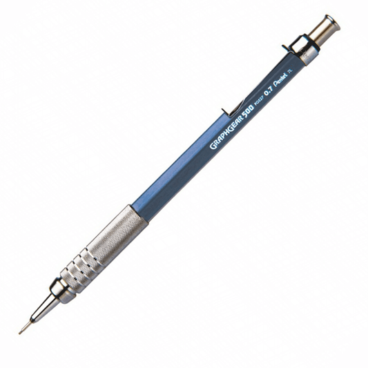 Lapiseira Pentel Graphgear Profissional 500 0.7mm Azul