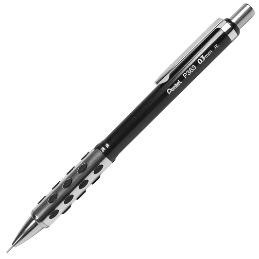 Lapiseira Pentel 0.3mm P363-A Preta
