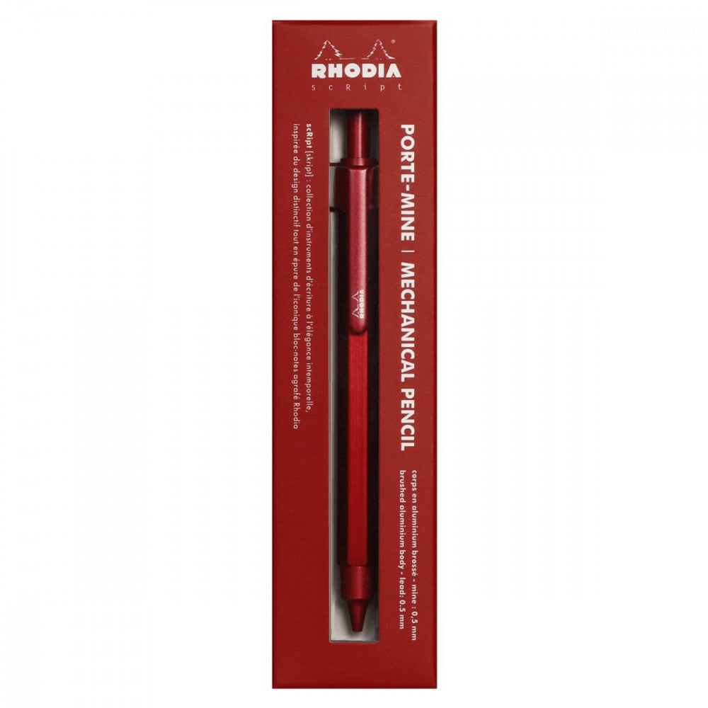 Lapiseira Rhodia Script 0.5mm Red