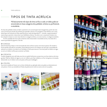 livro redescubra o acrílico