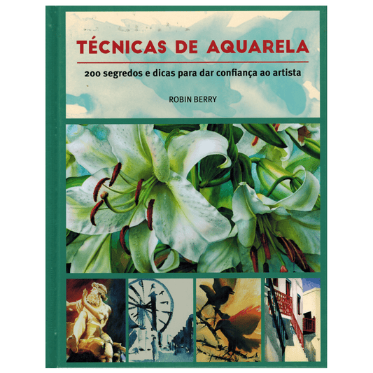 Livro Técnicas de Aquarela Robin Berry