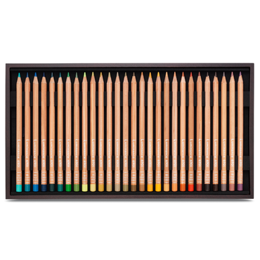 Lápis de Cor Caran d'Ache Luminance 76 Cores Madeira