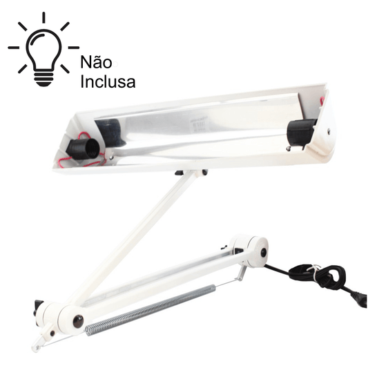Luminária Para Mesa de Desenho ILUTEC 271 Branca
