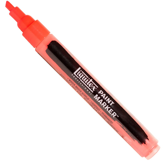 Marcador Liquitex Paint Marker 4mm 983 Fluorescent Red