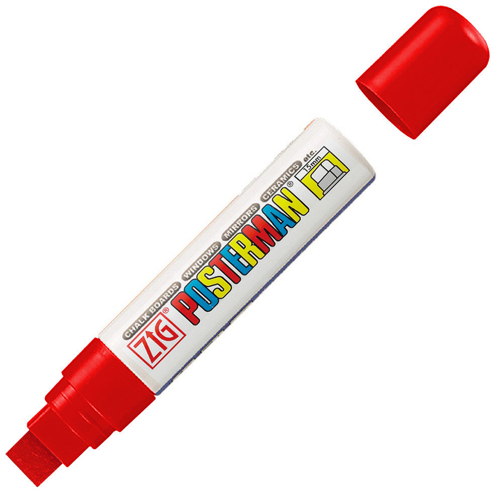 Marcador Zig Posterman Kuretake Red