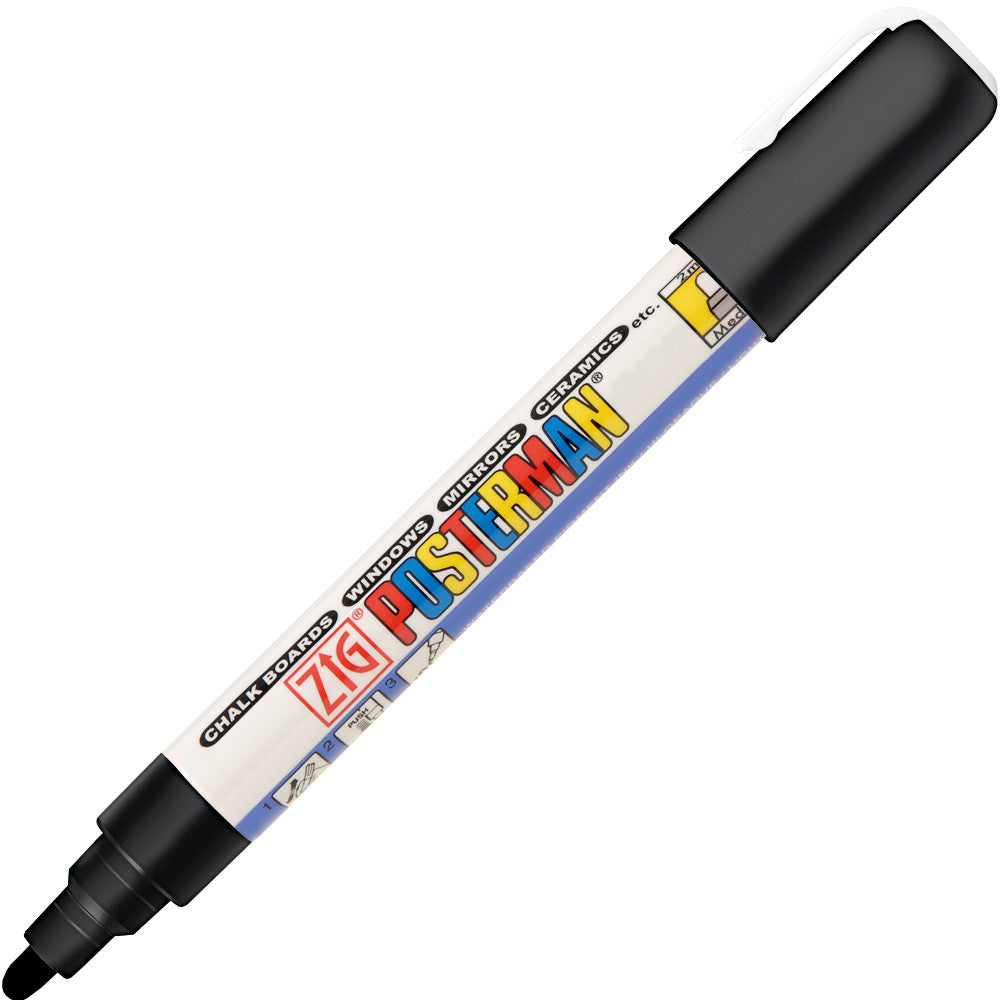 Marcador Zig Posterman Kuretake Black