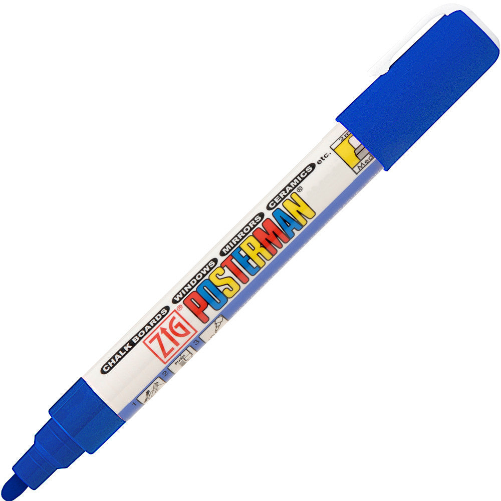 Marcador Zig Posterman Kuretake Blue