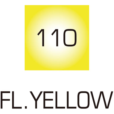 Marcador Zig Posterman Kuretake Fluorescent Yellow