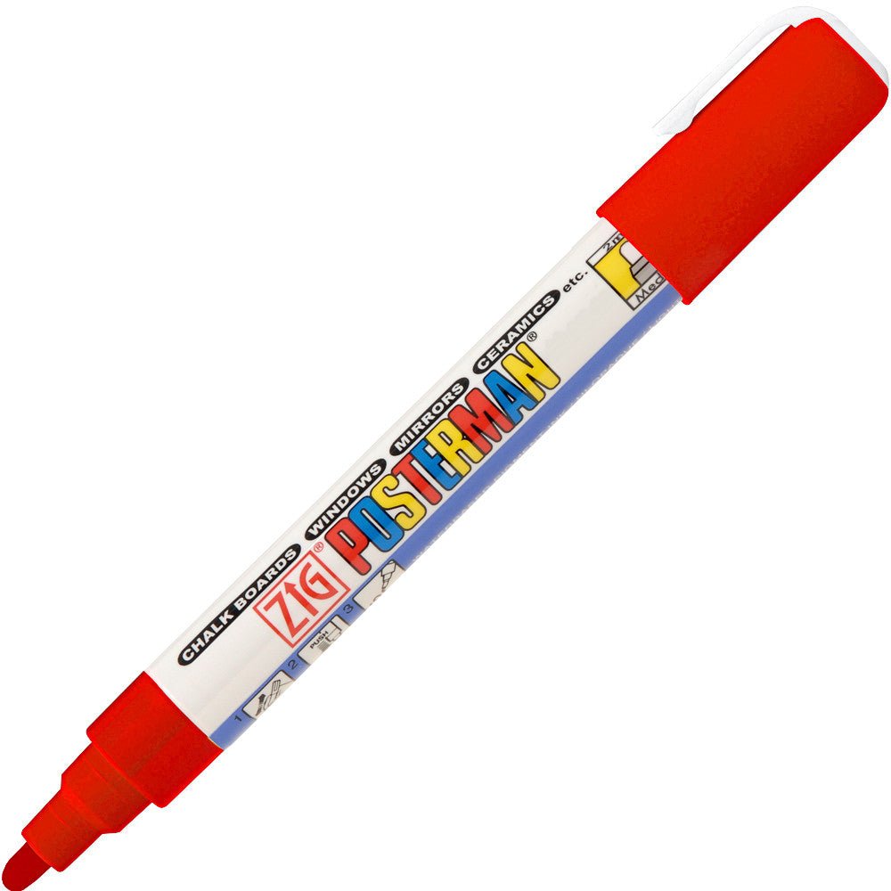Marcador Zig Posterman Kuretake Red