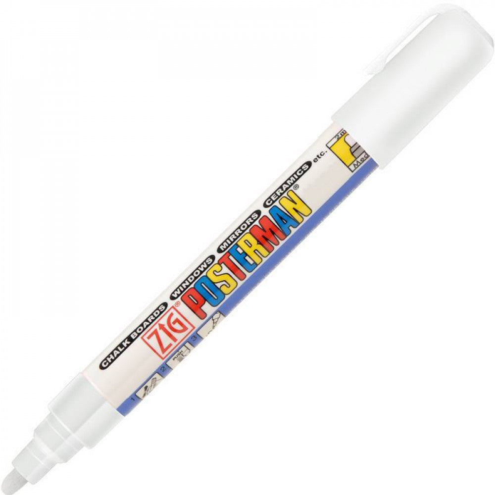 Marcador Zig Posterman Kuretake White