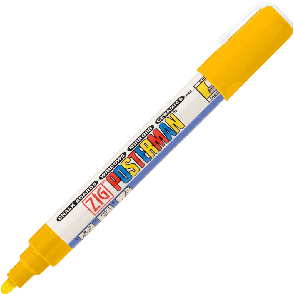 Marcador Zig Posterman Kuretake Yellow