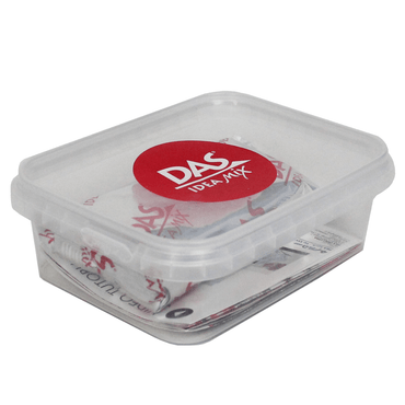 Massa de Modelar Efeito Marmorizado Idea Mix DAS 100g Verona Red
