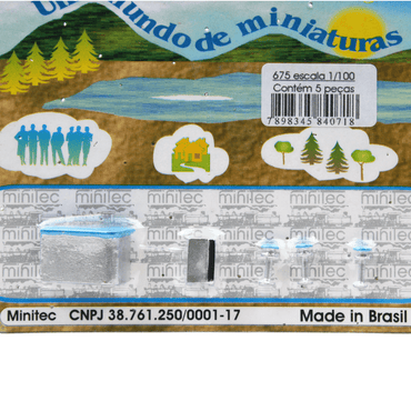 Miniatura de Bar 1/100 675 Minitec 05 Peças