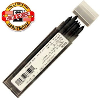 Mina Grafite Aquarelável Koh I Noor 3.8mm 36 Preto