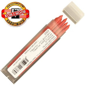 Mina Grafite Aquarelável Koh I Noor 3.8mm 06 Vermelho