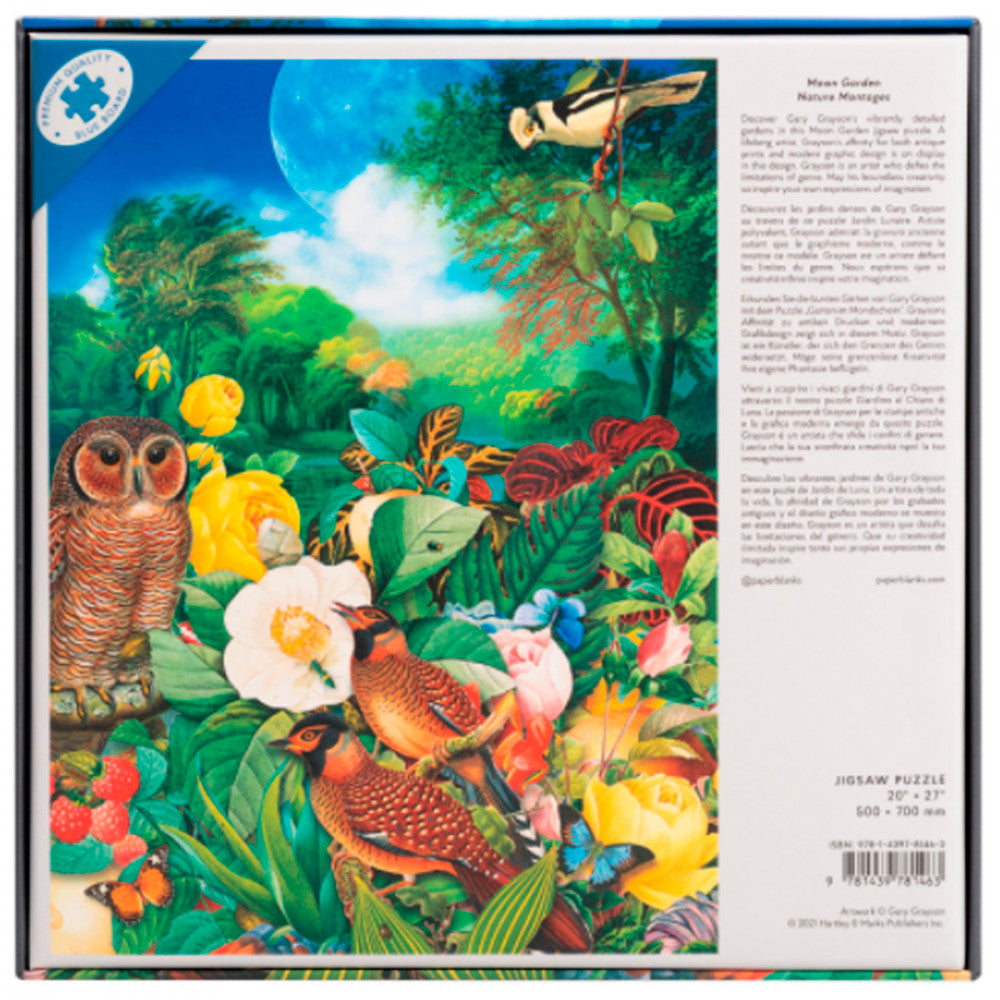 Quebra-Cabeça Paperblanks 1000 Peças Moon Garden