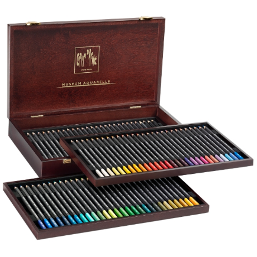 Lápis Aquarela Caran d'Ache Museum 76 Cores
