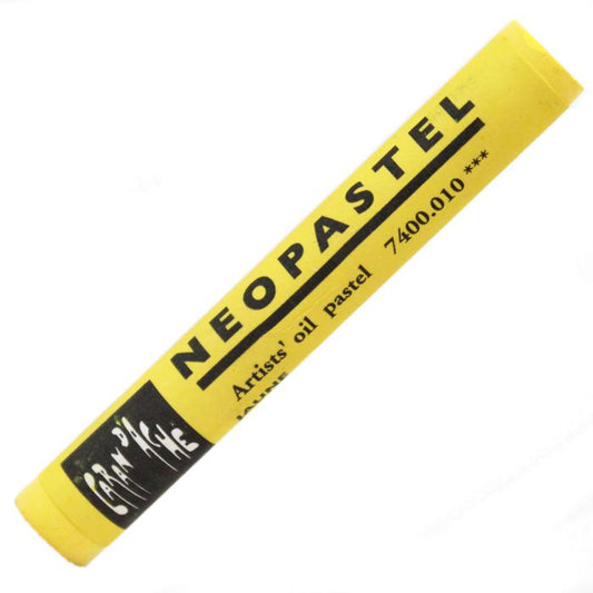 Pastel Oleoso Neopastel Caran d'Ache Tom Amarelo