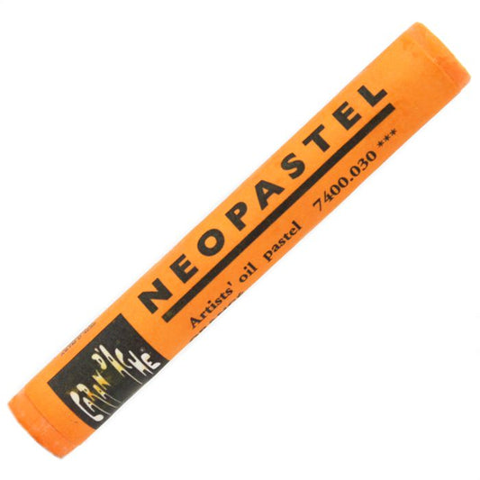 Pastel Oleoso Neopastel Caran d'Ache Tom Laranja