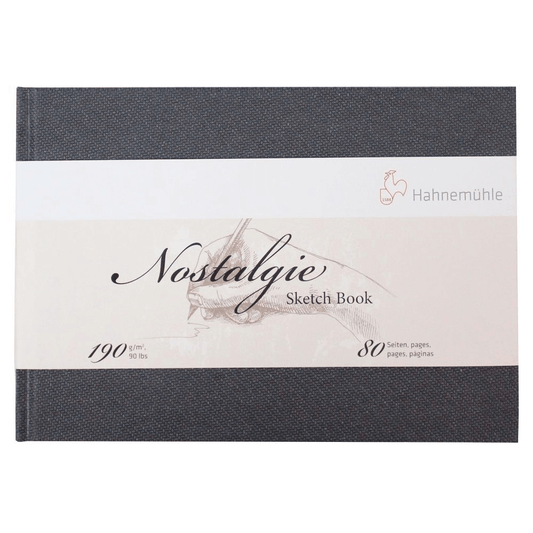 Bloco Papel Sketchbook Nostalgie Hahnemühle A4 Paisagem