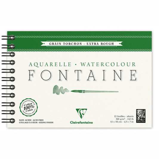 papel para aquarela torchon clairefontaine fontaine