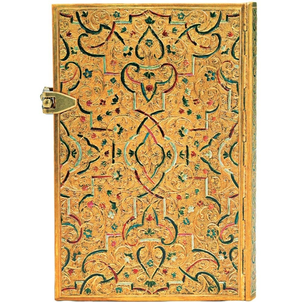 Paperblanks Gold Inlay Capa Dura Mini Pautado